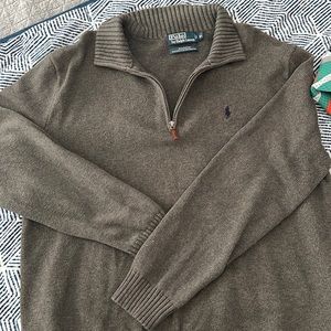 Men’s Ralph Lauren pull over. Grey, size XL
